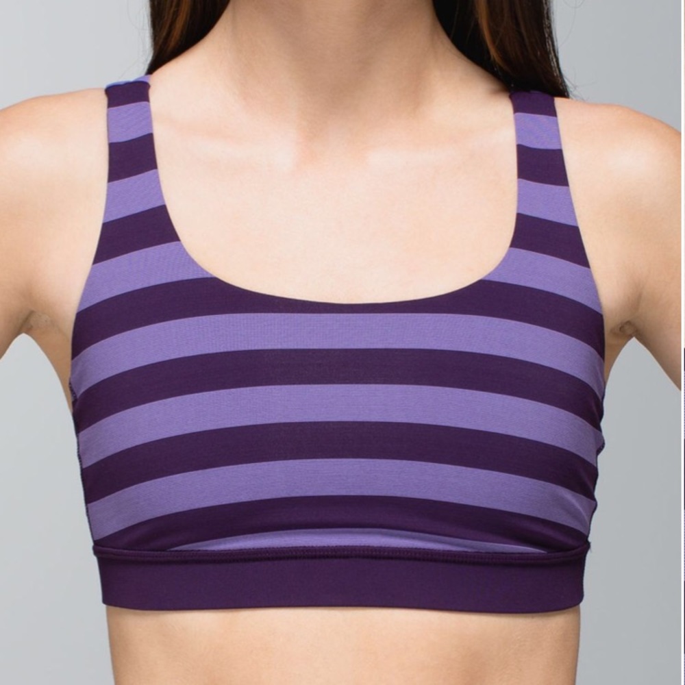 Lululemon Energy Bra Micro Macro Stripe 4 - Picture 7 of 8